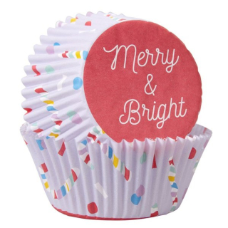 Wilton cukrářské košíčky Merry and Bright 75 ks